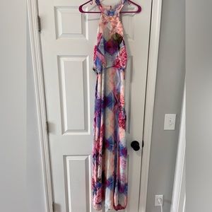 Charlie Jade silk maxi dress